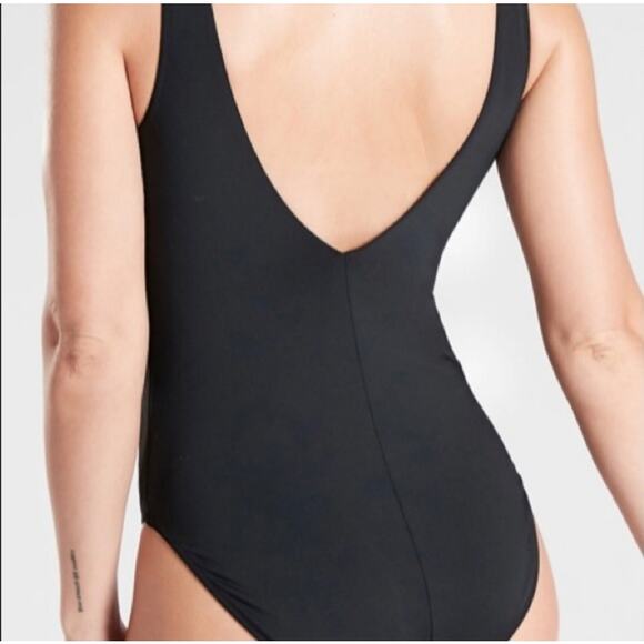 Athleta Seychelles Black One Piece Swimsuit Women's Size Large - Picture 2 of 14